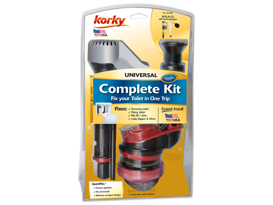 QuietFILL® Platinum Standard 2-Inch Complete Toilet Repair Kit