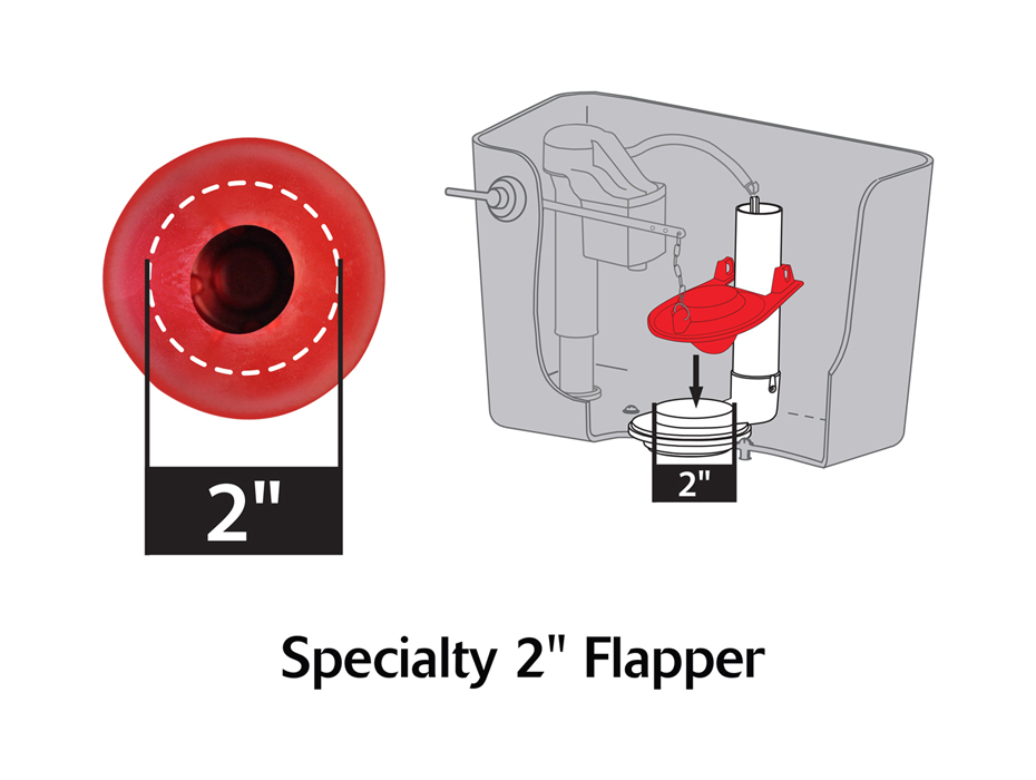 Fits Kohler Tank Ball 2 inch