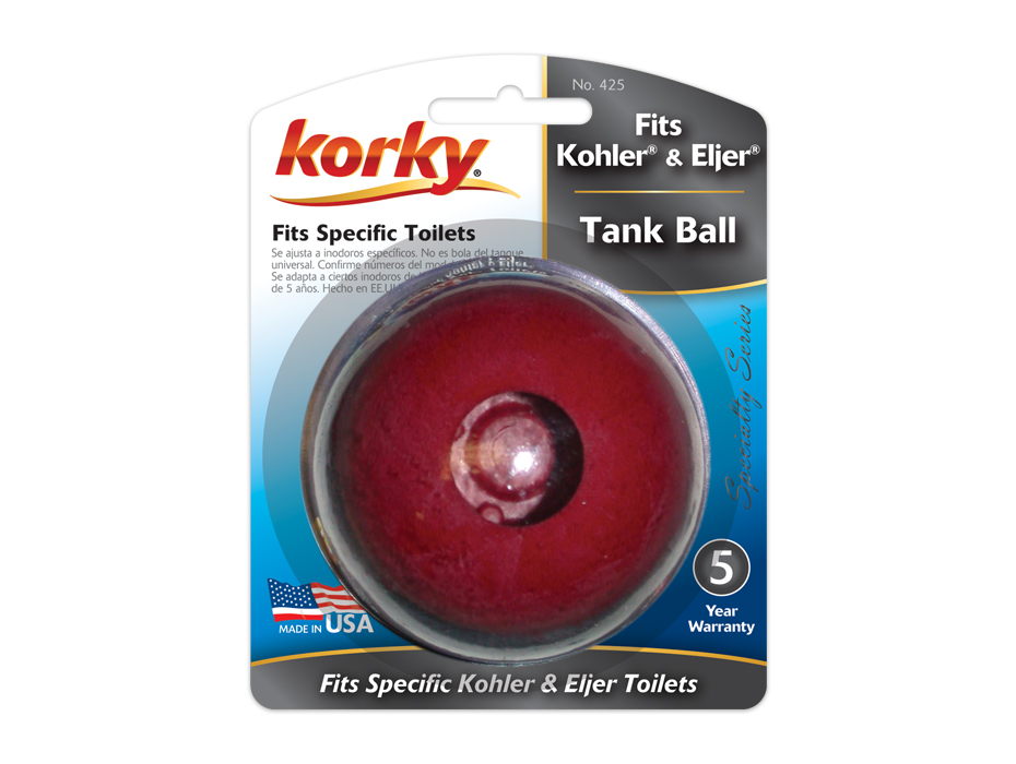 Korky Tank Ball 425 in Packaging