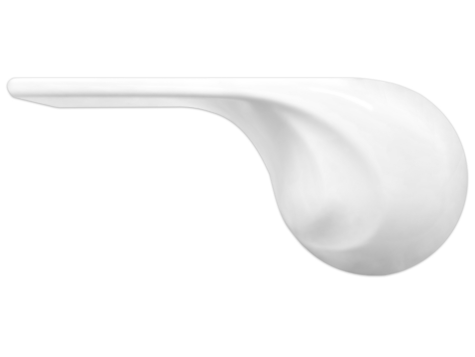 StrongARM® Toilet Flush Handle & Lever, Wave White