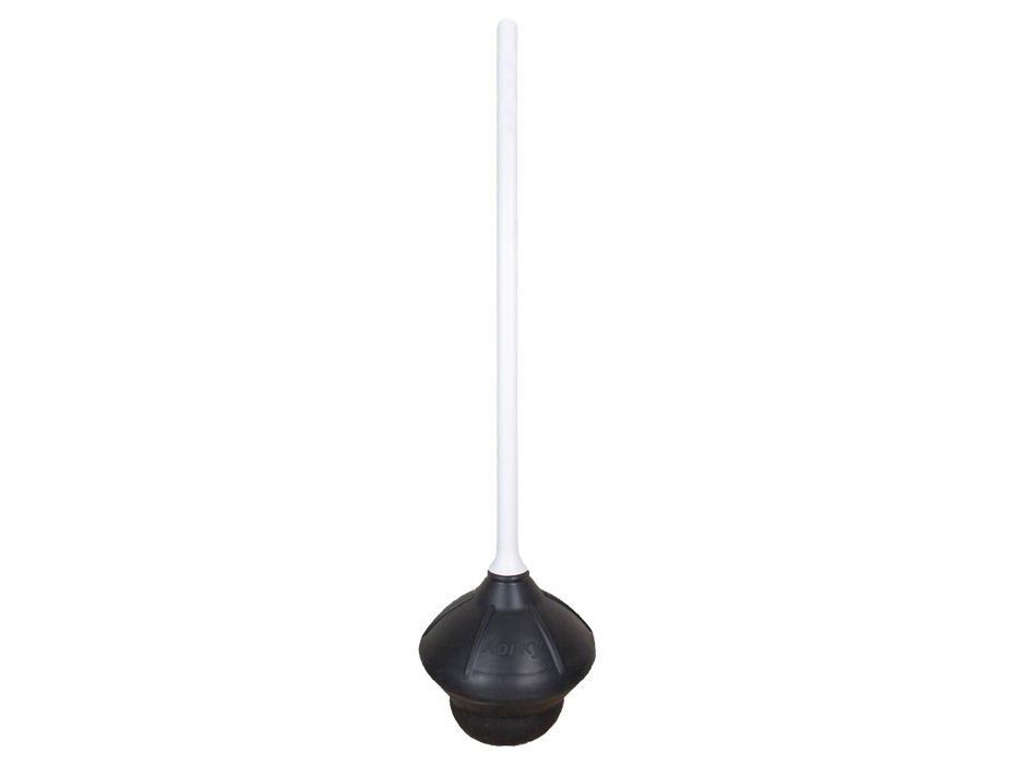 Plunger without sticker on it