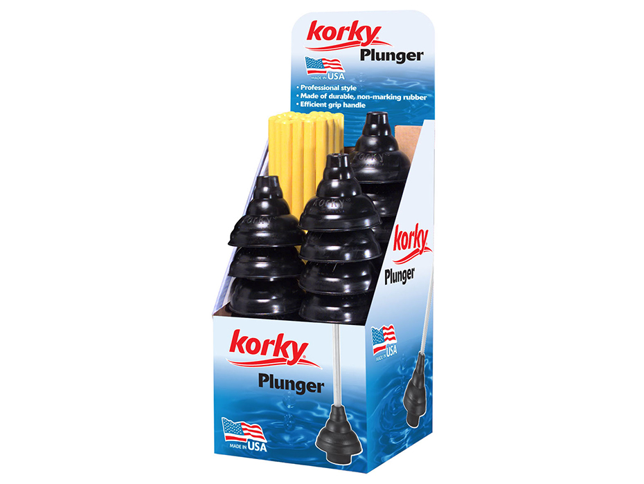Original Toilet Plunger Merchandiser