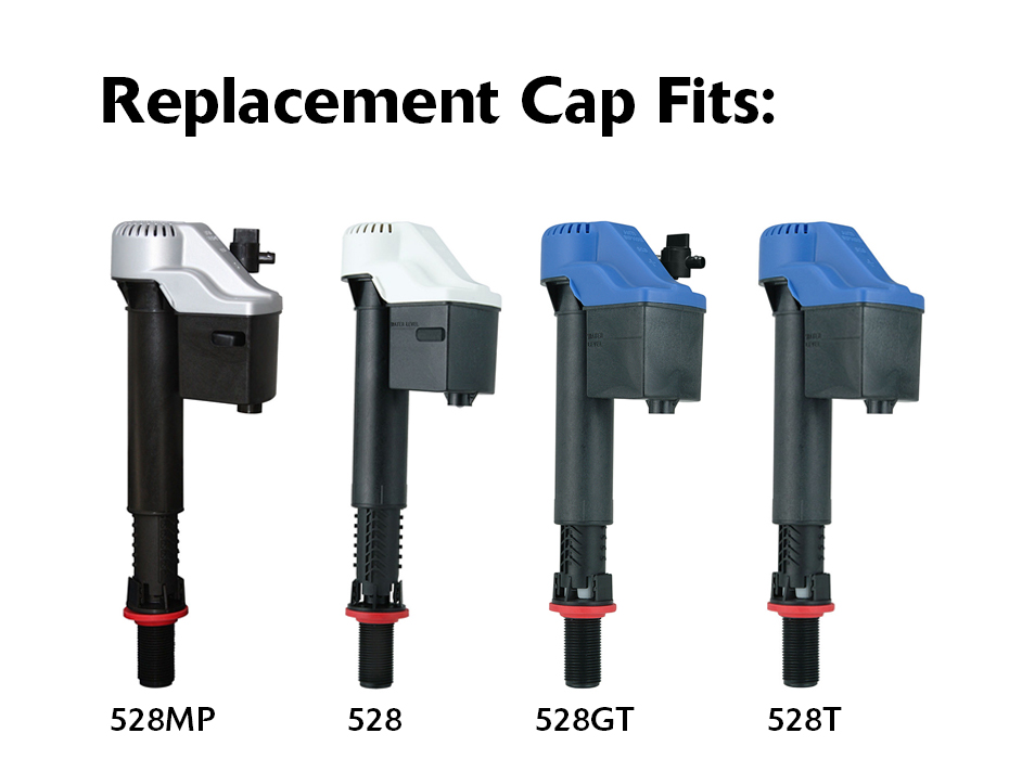 Replacement Cap Assembly for Toilet Fill Valve Korky