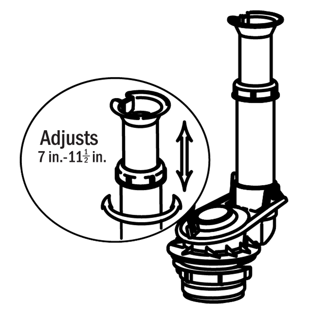 Flush Valve Dimensions