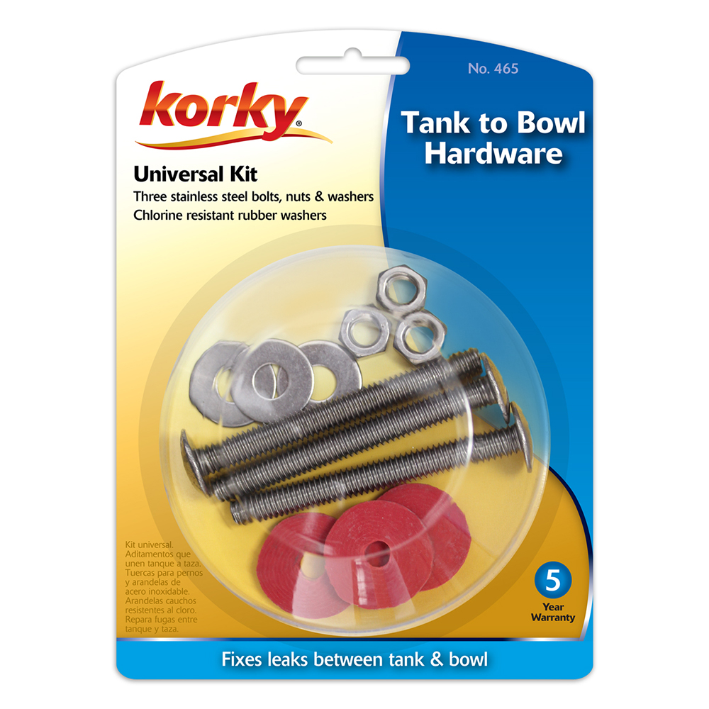 Toilet Tank to Bowl Hardware Kit