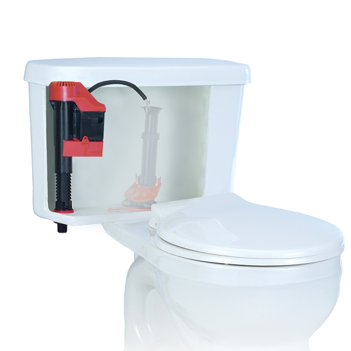 WaterWISE Toilet Fill Valve in Toilet Tank
