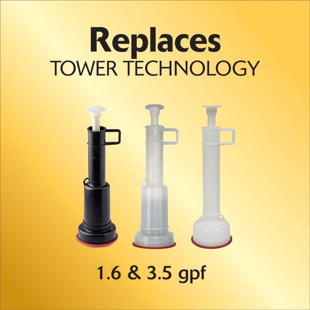 Fits Mansfield 210 and 211 Toilet Flush Valve & Seal Kit Korky