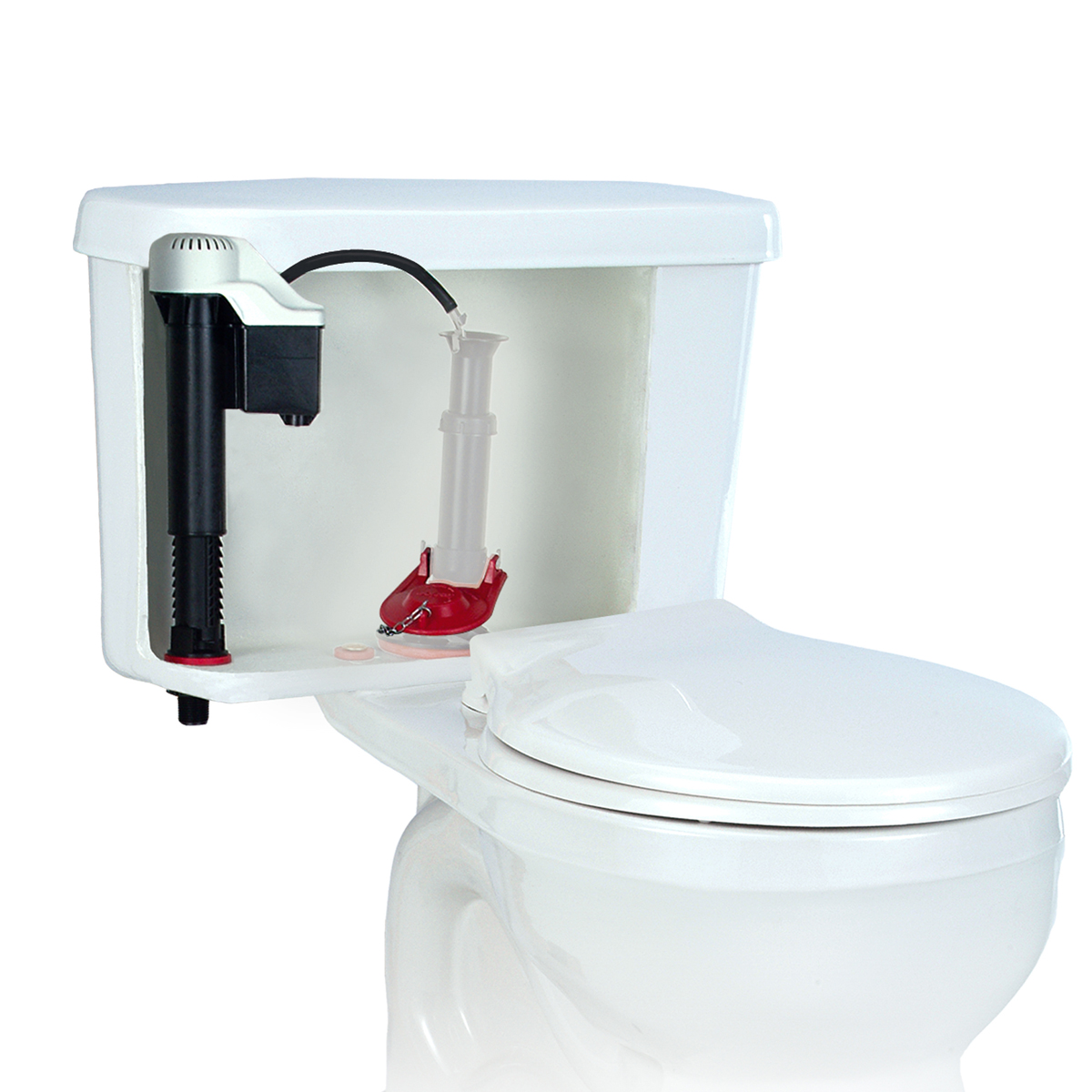 QuietFILL Complete Toilet Repair Kit in Toilet Tank