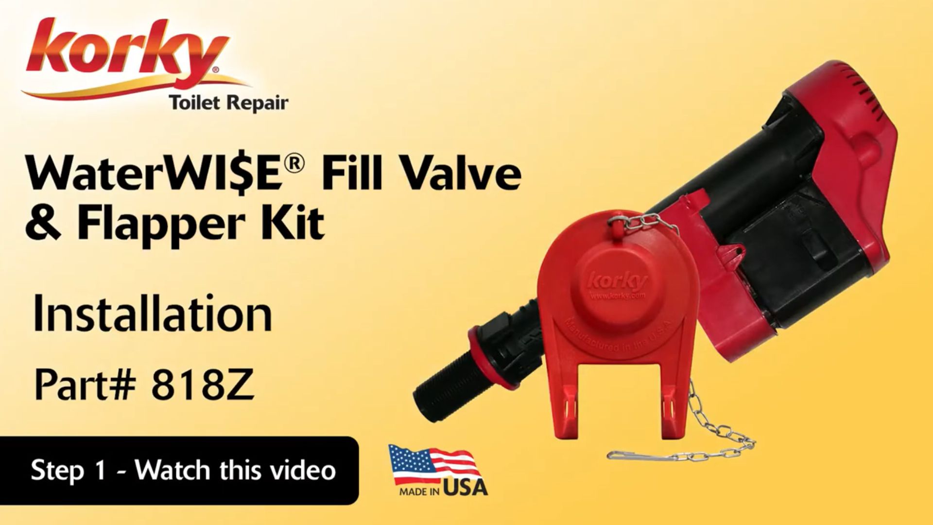 How to Install WaterWISE Toilet Fill Valve & 2