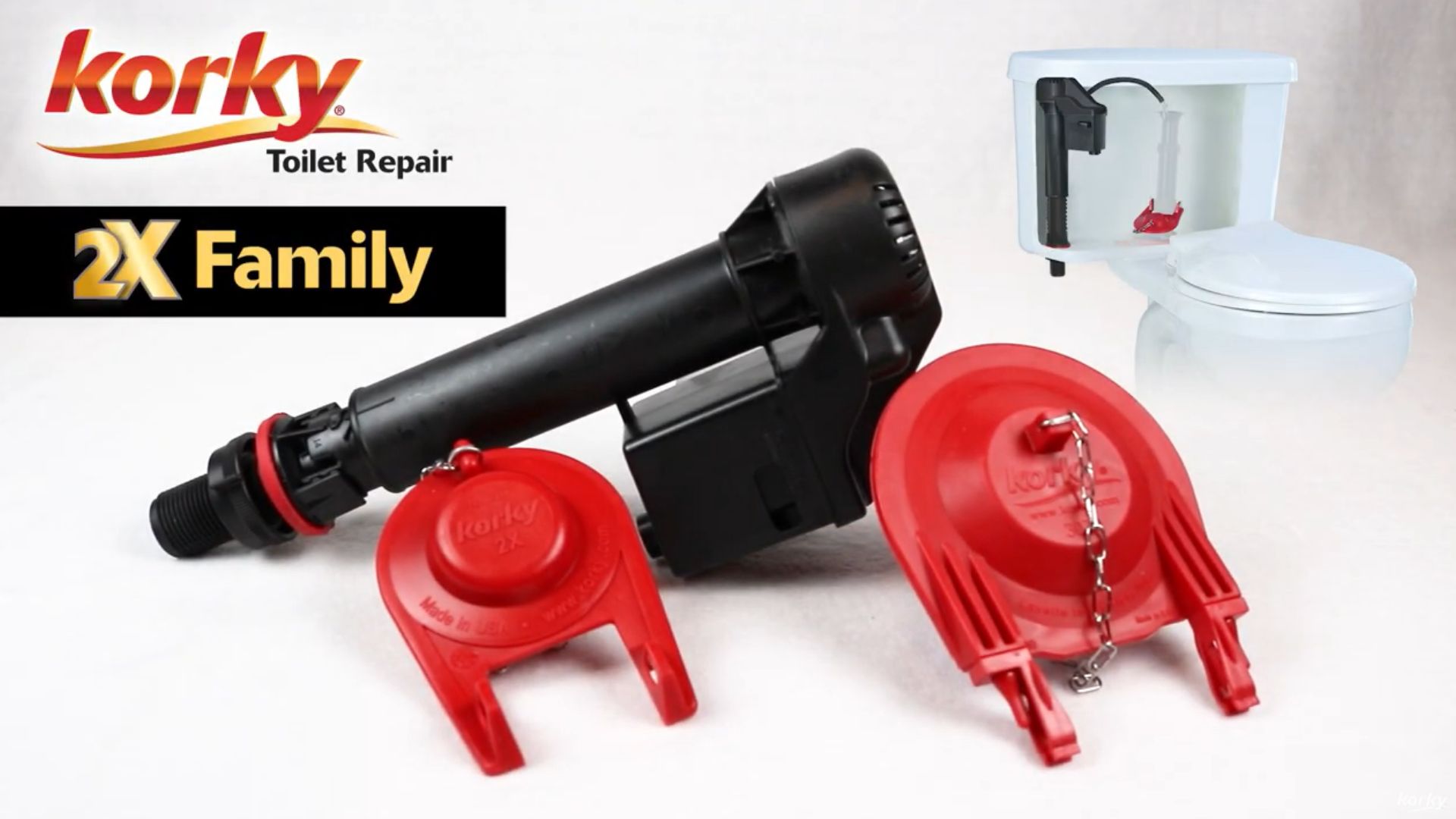 2X Long Lasting Toilet Repair Parts video thumbnail