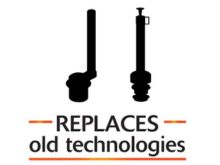 Replaces old technology