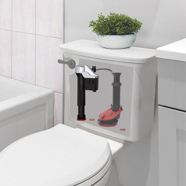 Korky QuietFILL Platinum Fill Valve in toilet tank