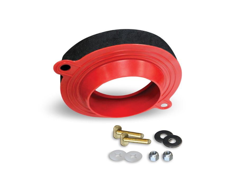 Wax Free Toilet Seal and Hardware Kit