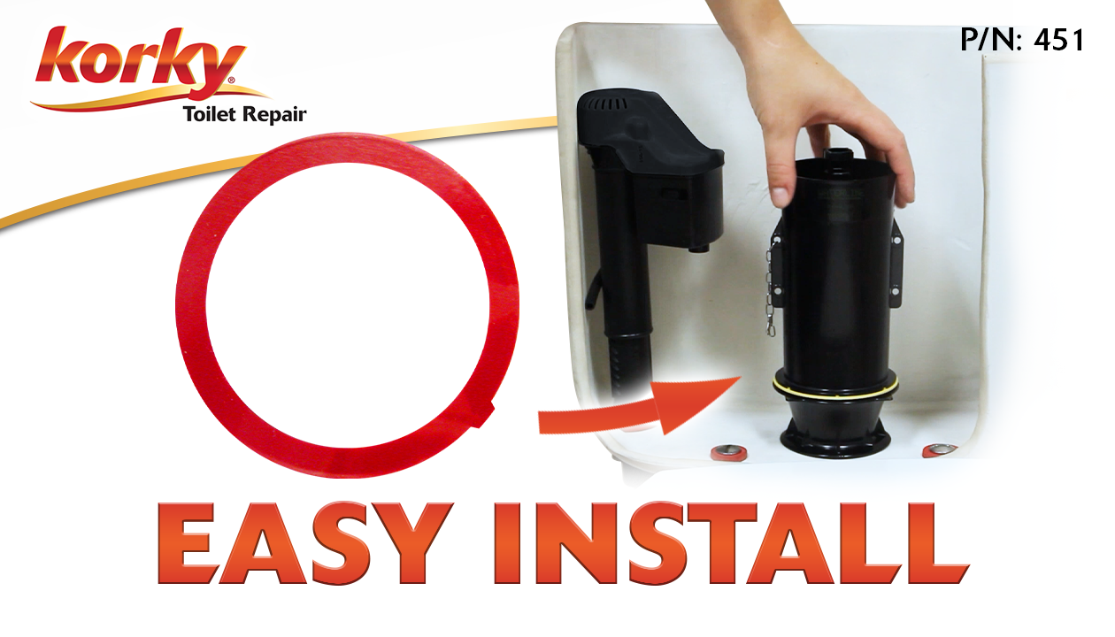 How to Install 2X Long-Life Toilet Flush Valve Seal Fits Kohler® video thumbnail