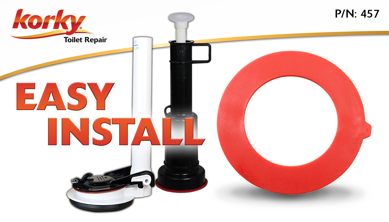 How to Install a 2X Long Life Toilet Flush Valve Seal Fits Mansfield 210 and 211 video thumbnail