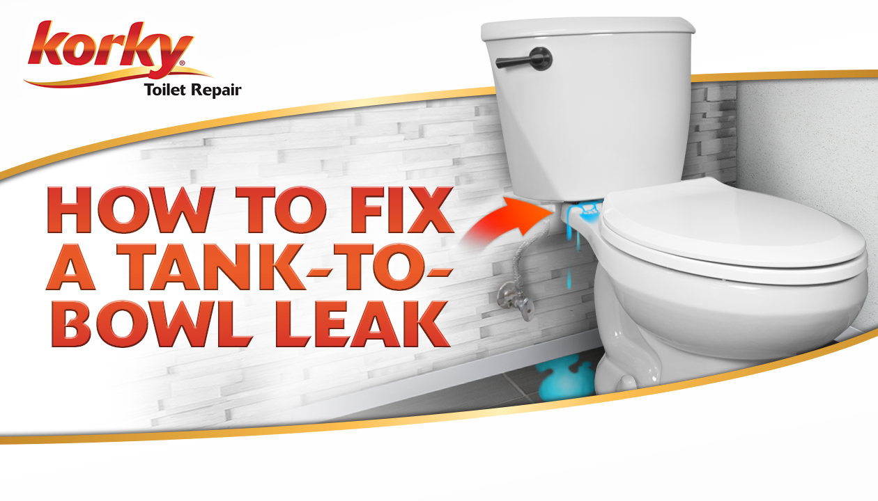 How to Fix a Leak Between the Toilet Tank and Bowl video thumbnail