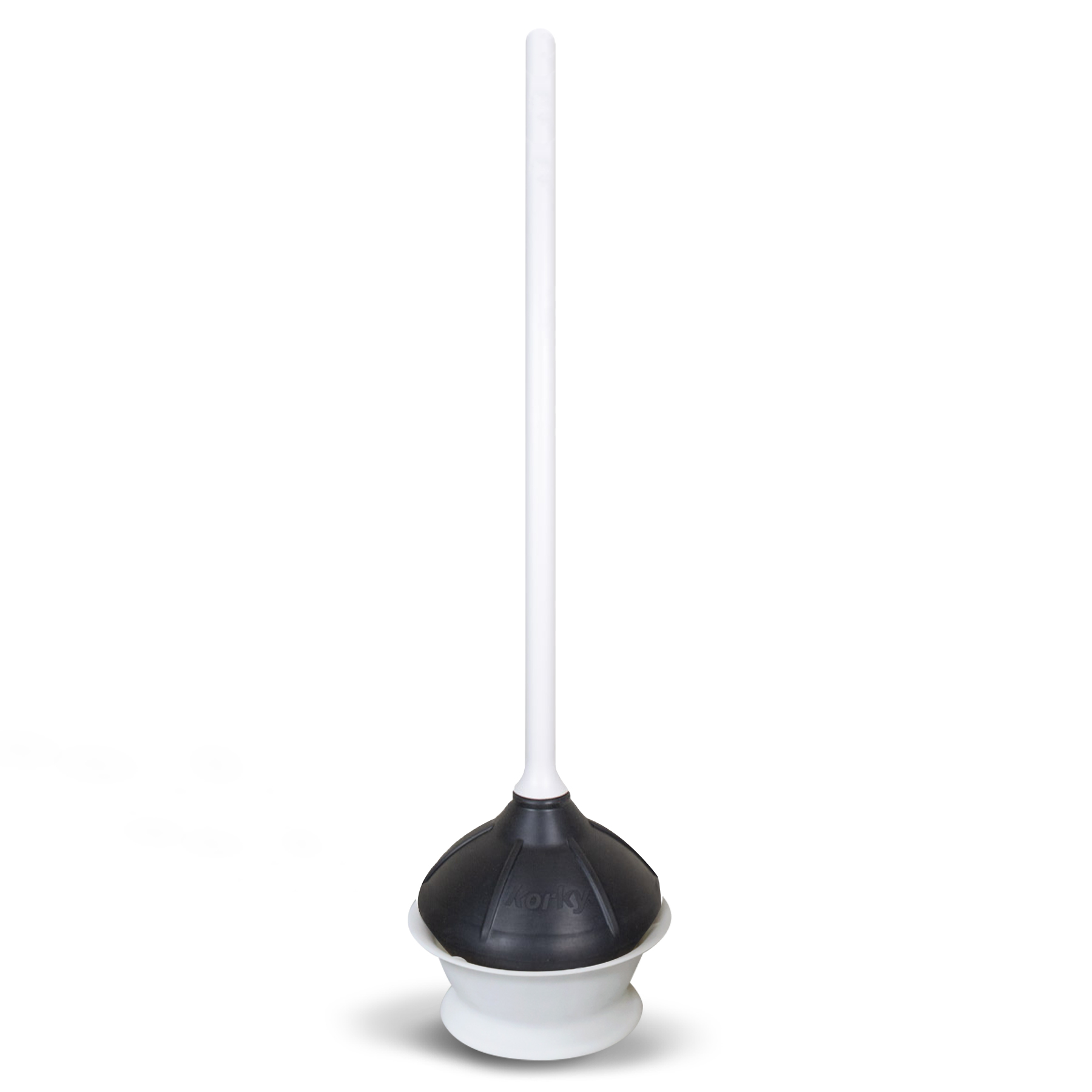 toilet plunger and drip tray