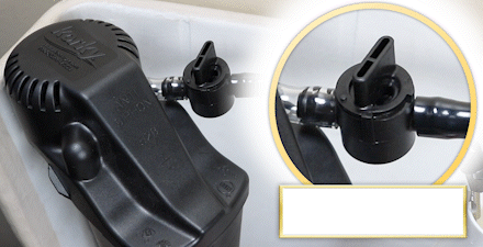 this gif shows users how to adjust their refill dial