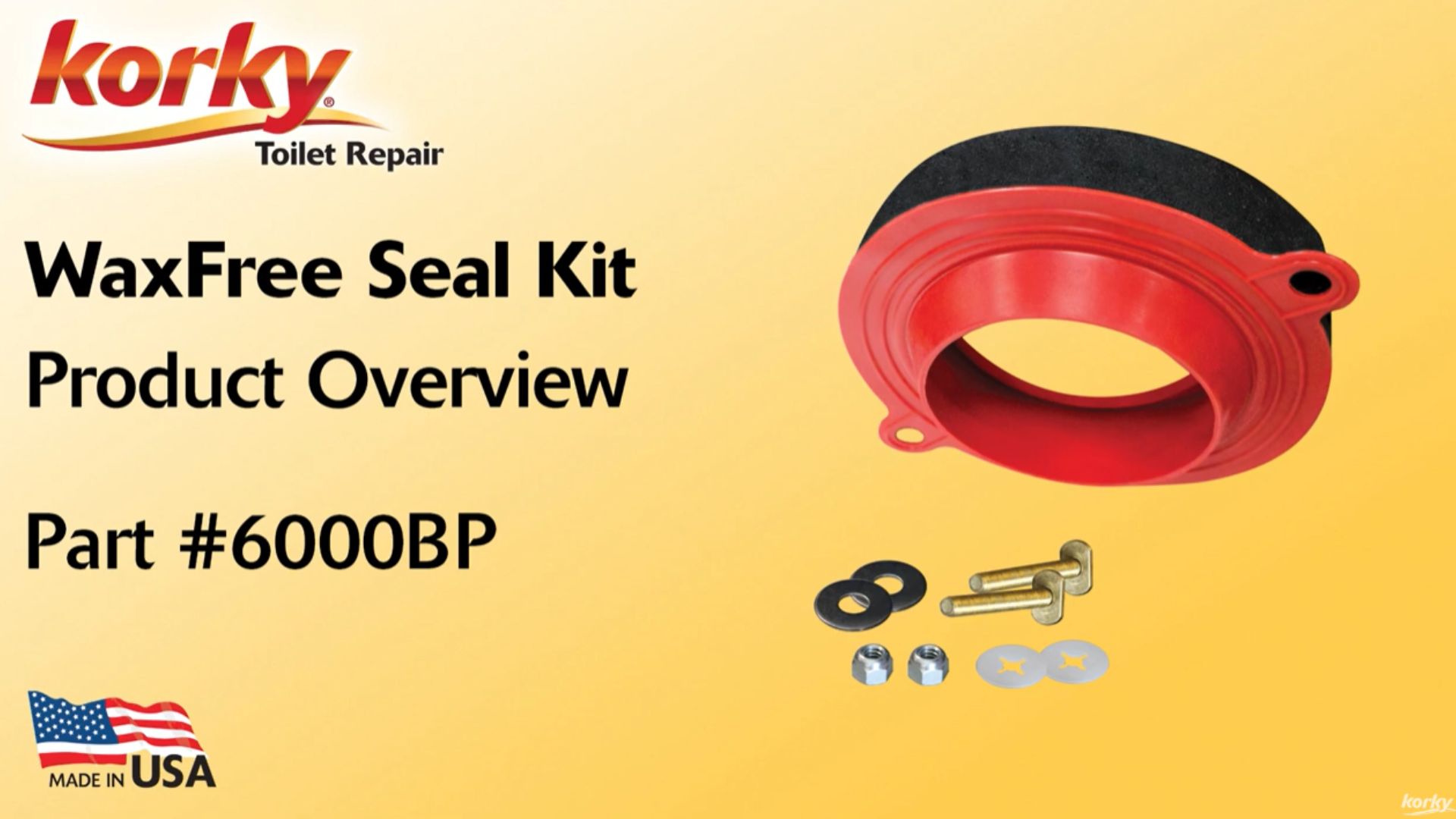 wax free toilet seal video thumbnail