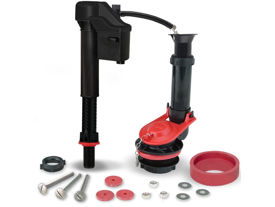2x long life standard 2 inch complete toilet repair kit