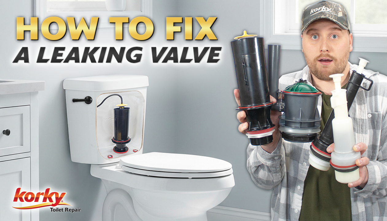 How to Fix a Leaking Flush Valve by Choosing the Right Seal video thumbnail