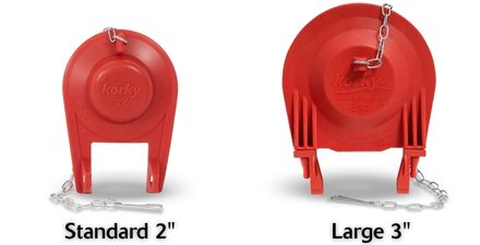 flapper size difference