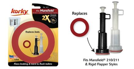 fits mansfield 210 and 211 flush valves