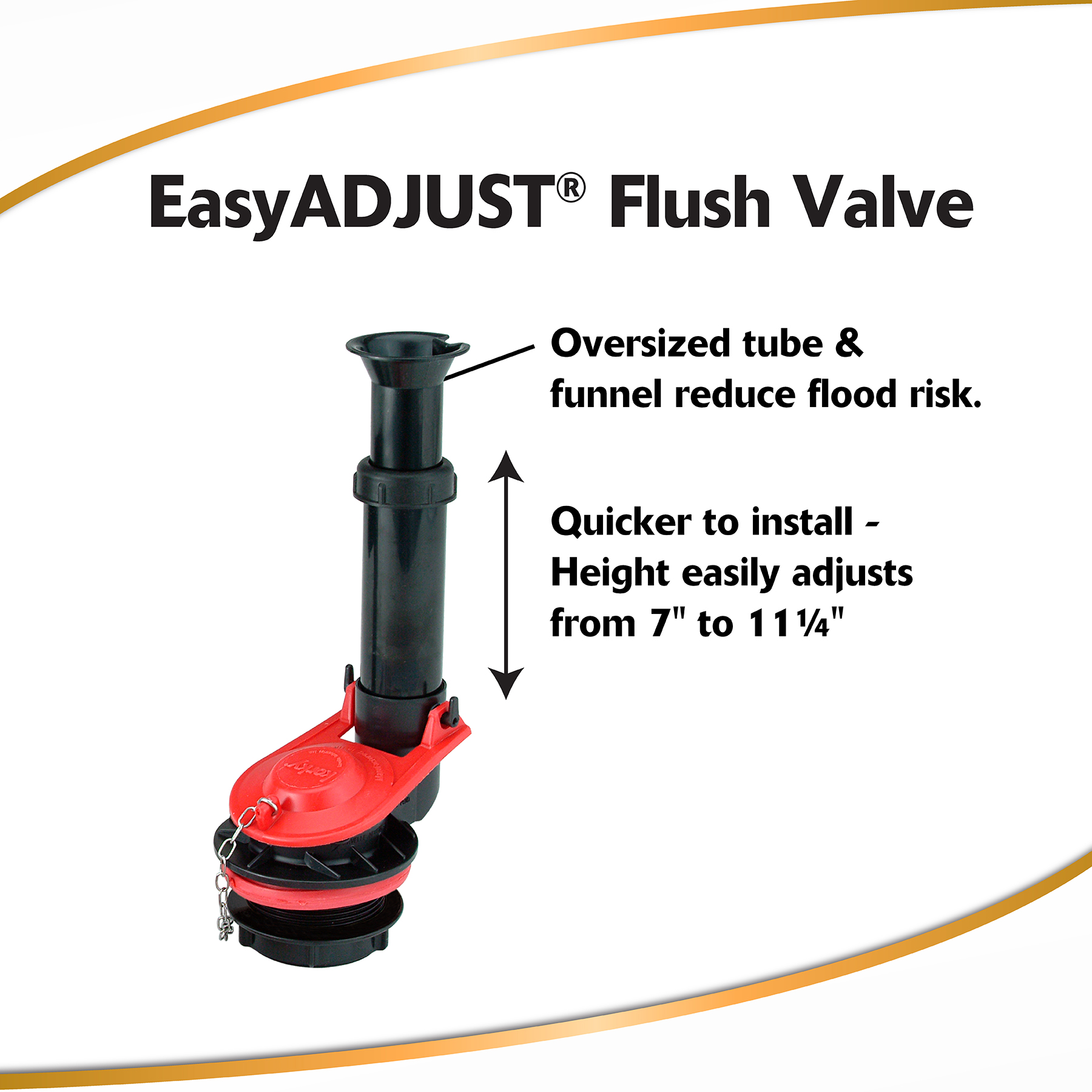 easyadjust flush valve
