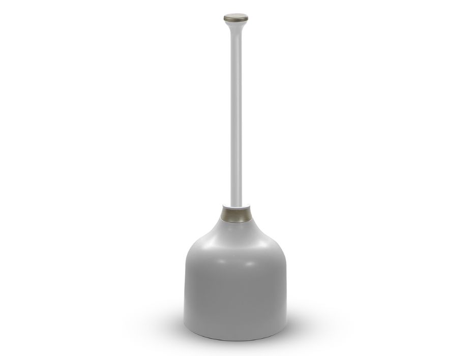 gray designer series plunger and holder