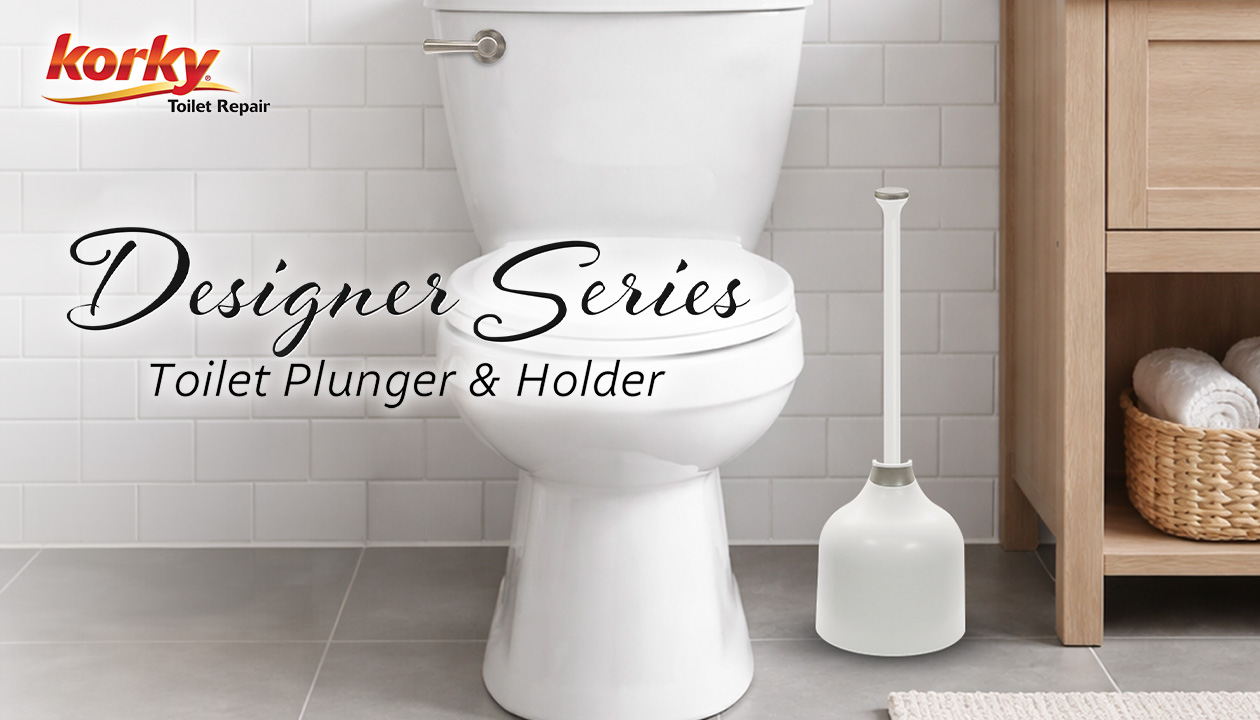 designer series toilet plunger and holder video thumbnail