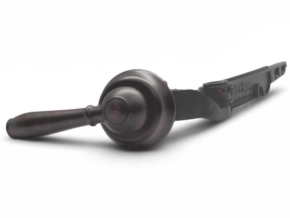 oil rubbed bronze faucet style strongarm toilet handle and lever