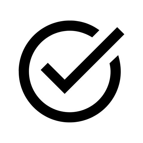 check mark icon