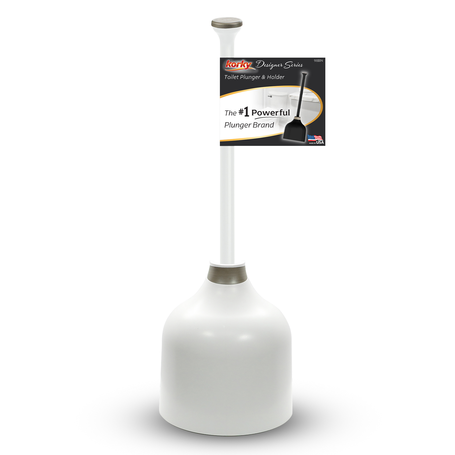 white plunger