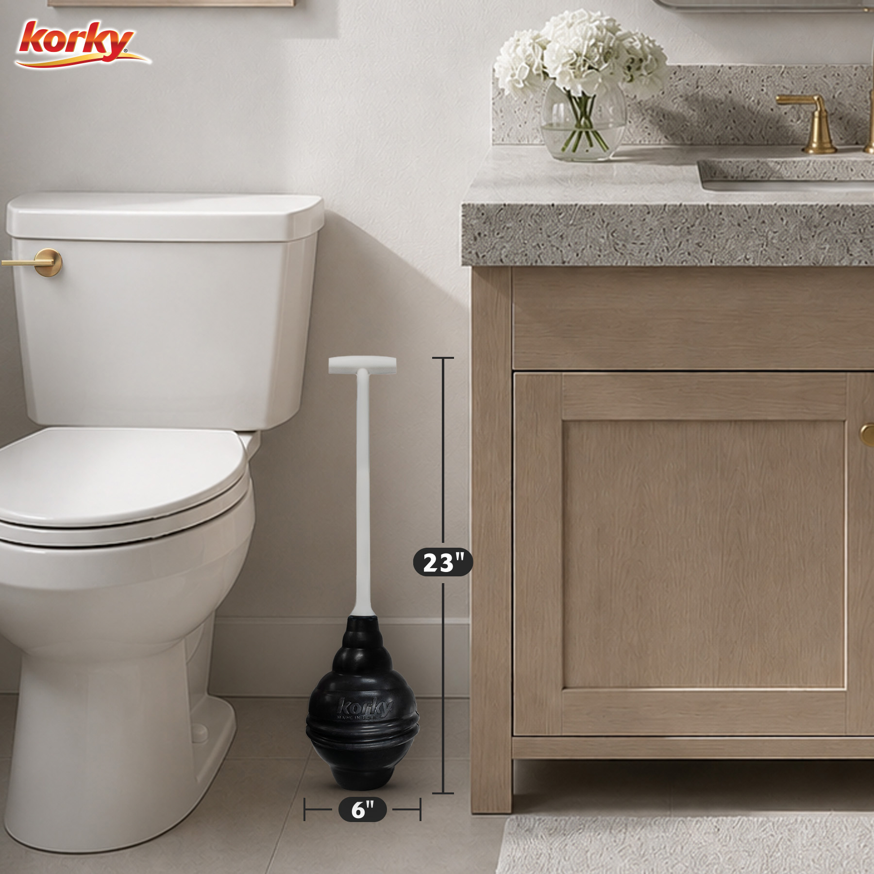 this image shows the beehive max is 23 inches tall and 6 inches wide