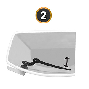 how to adjust the lever arm