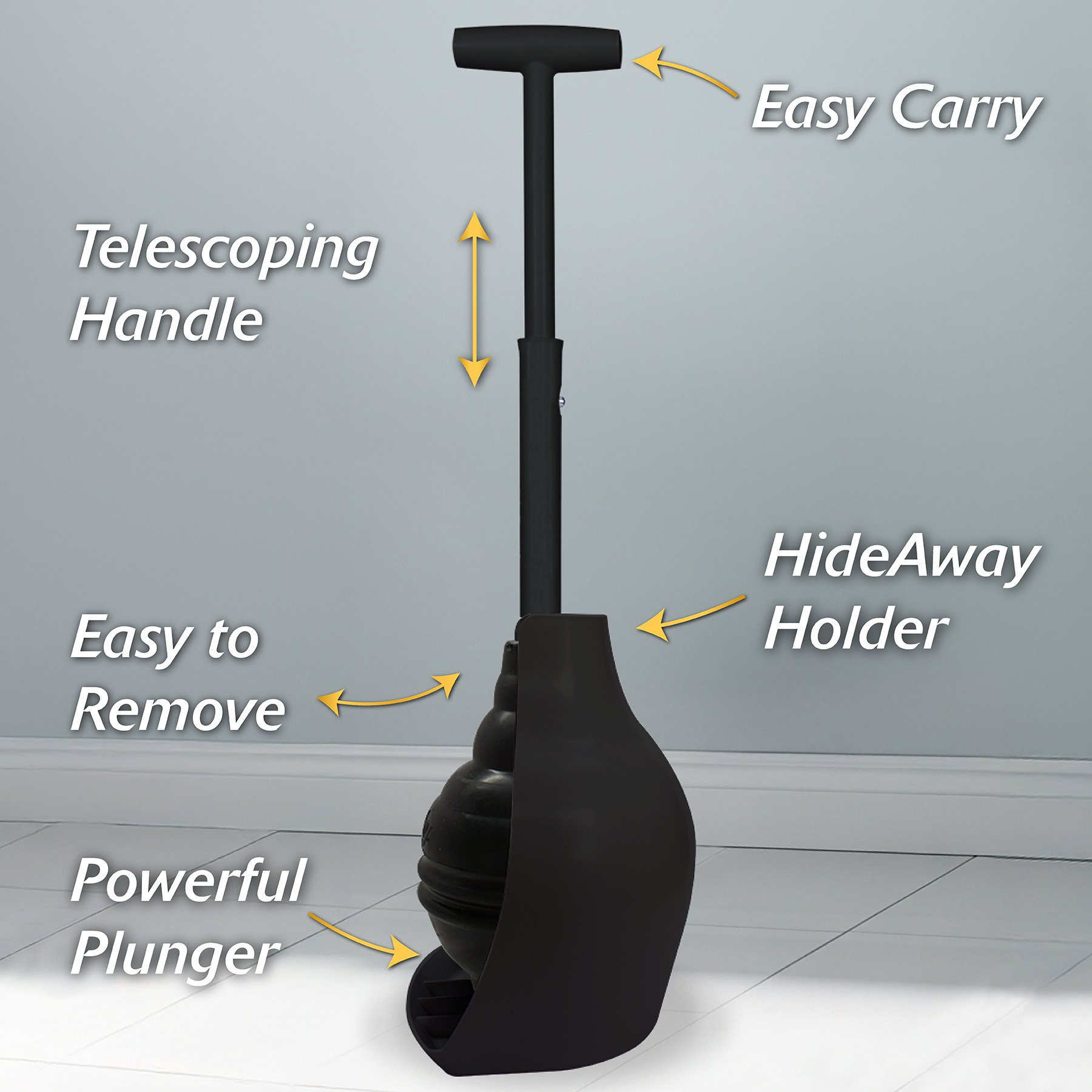 this image shows the product features for the black beehive max hideaway